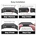 Fitlink Stainless Steel Metal Replacement Bands for Fitbit Charge 3/ Charge 3 SE/ Fitbit Charge 4 2020 for Women Men (Black,Small(5.5 ''- 8.5''))