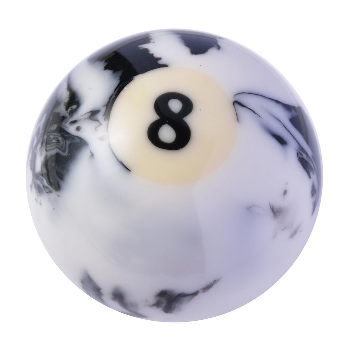 MavotaBilliard Ball Stick Shift Knob Black 8 Gear Shift Knobs Marbling Pool Ball Shifter Lever Knobs Fit Most Automatic Manual Car Tuck Transmission Vehicle, W03A08, Black 8