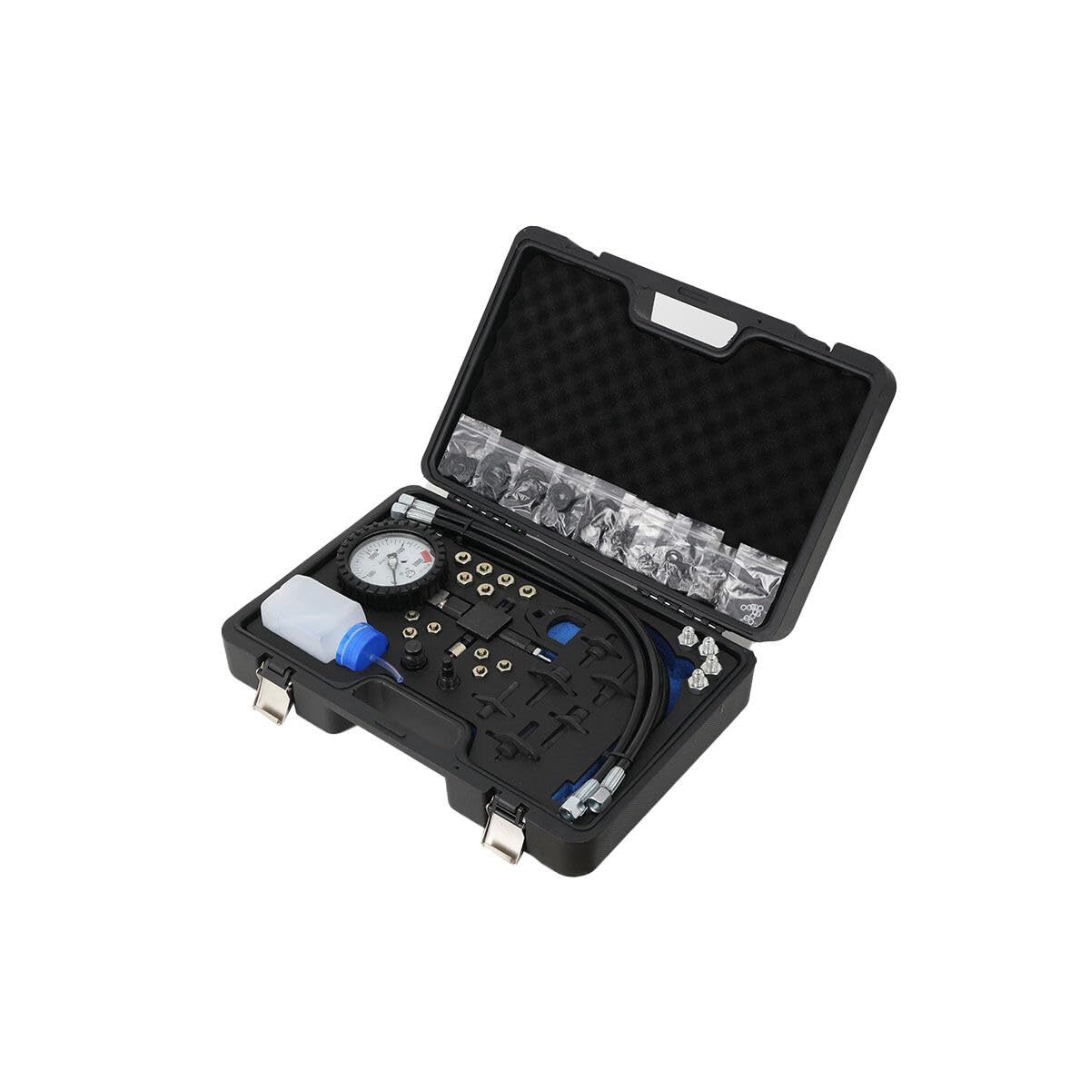 Kit Tester Comune per Pompa ad Alta Pressione Diesel con Tubi di iniezione Vuoti per Test su Motore Auto e Trattore, per Prova di perdite dell'iniettore