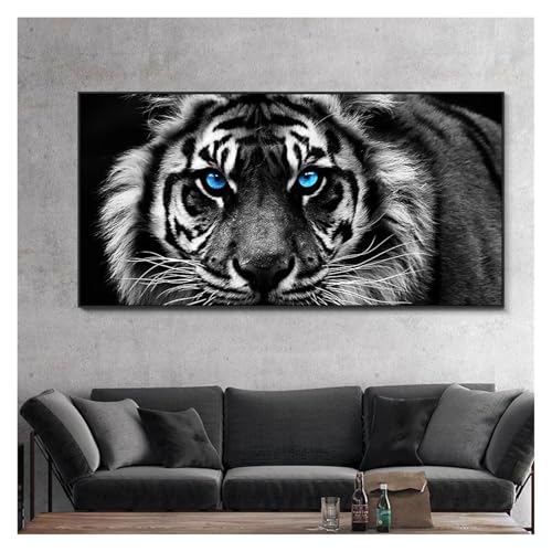 Affiches image animale tigre pour dynamiser un mur blanc vide avec élégance - 6
