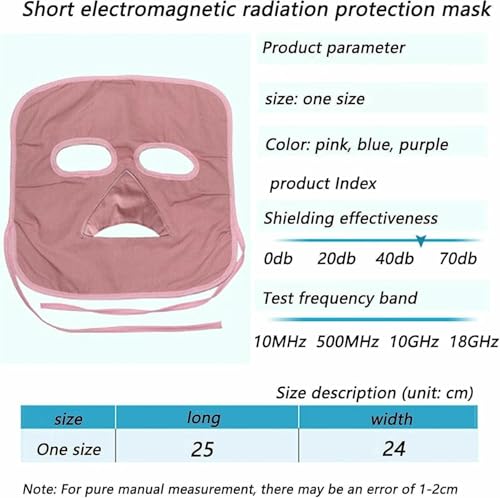 Masque de protection contre les radiations anti-acné pour écrans d'ordinateur - 6
