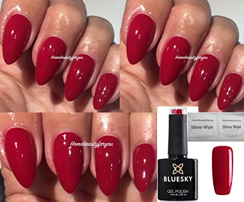 Bluesky BLUESKY Gel Polish, 10ml, Gel auflösbarer Nagellack Neon (Aushärtung unter UV-/LED Lampe erforderlich) er Pack(x…