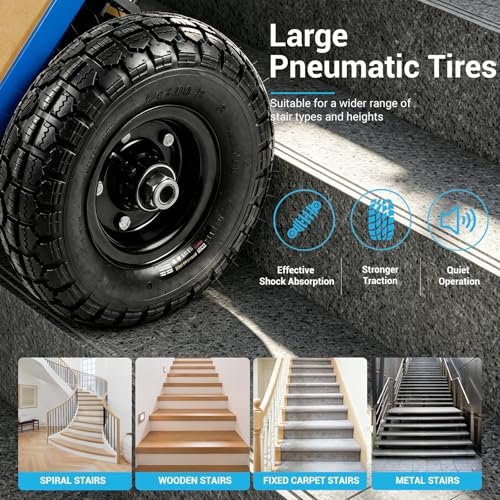 Carretilla eléctrica plegable para escaleras 900 lbs miniatura 4