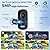 Bird Feeder with Camera, Smart Birdfeeder with Solar-Powered, 5MP AI Identify Birds 11000, Night Vision, Auto Record Video,Instant Notifications, Bird Feeders for Outdoors, Birds Watching Gifts
