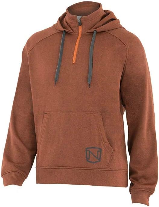 Noble Outfitters Mens Warmwear Quarter Zip Hoodie