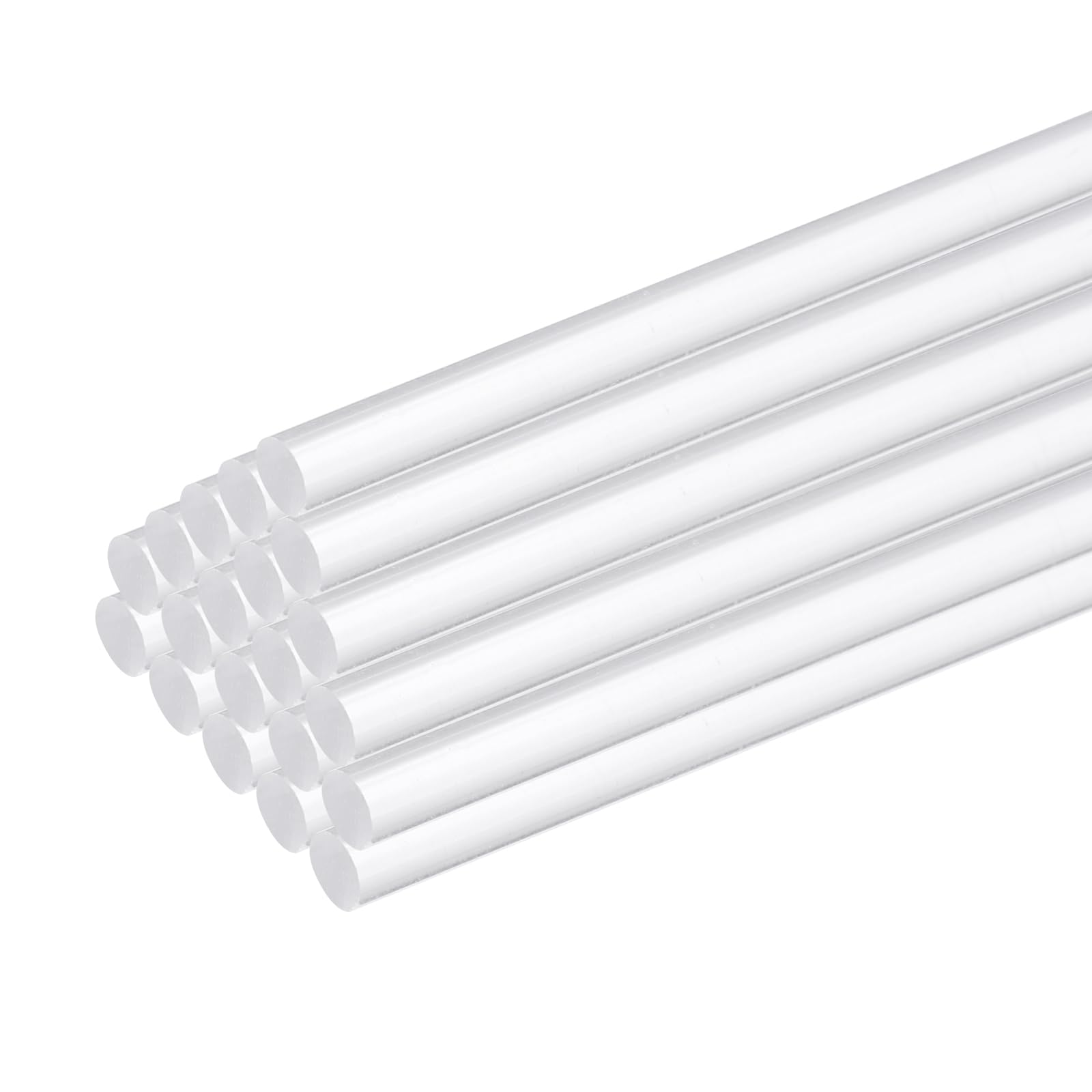 Acrylic Dowel Rods - 8 Clear Sticks for DIY Crafts -9