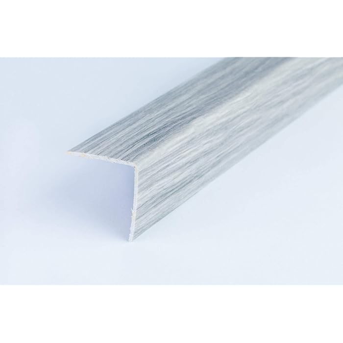 Buy Wood Effect Plastic PVC Corner 90 Degree Angle Trim 2.5 Meters