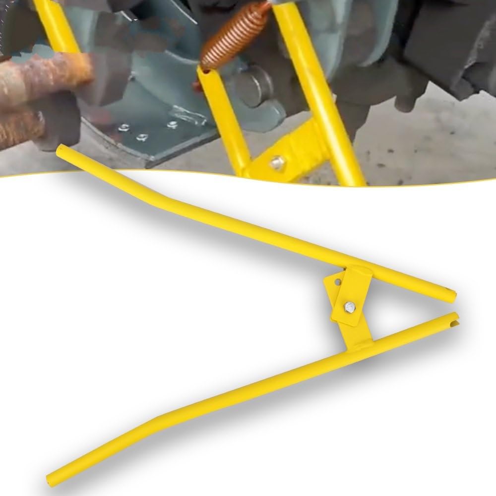 Regolatore freno a tamburo Regolatore 890 LT890 Strumento per molle freno camion Perno di ancoraggio Molle Installatore Parti di ricambio regolabili Giallo