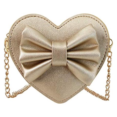 LA HUATE Cute Heart Shape Handbag Cover