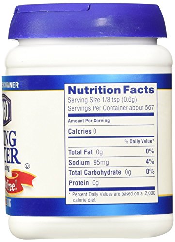Argo Double Acting Aluminum Free Baking Powder 12Oz Container (Pack Of 6) #TOP2