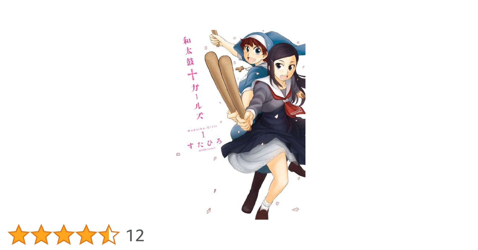 【中古】 和太鼓・ガールズ ２/双葉社/すたひろ 和太鼓†ガールズ(2) (アクションコミックス(月刊アクション