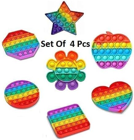 Miniatura 3 de Juguetes para presionar burbujas, juguete de silicona para autismo y necesidades especiales, gran juguete de burbujas para niños y adultos (juego de