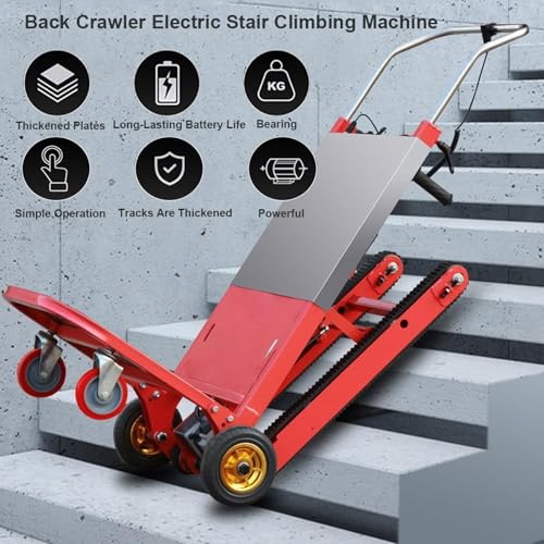 Carretilla eléctrica para escaleras 300 kg capacidad miniatura 2