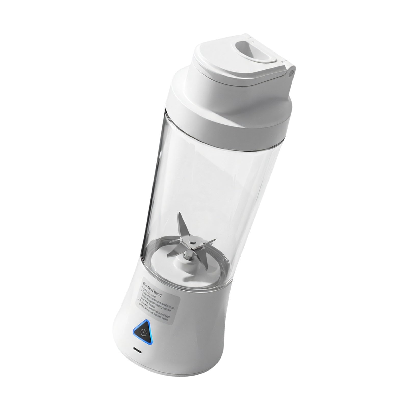 Uqezagpa Powerful Cordless Blending Device with 18000 Spins Motor and USB C Charging for Drinks and Shakes on the Go Cordless Combiner