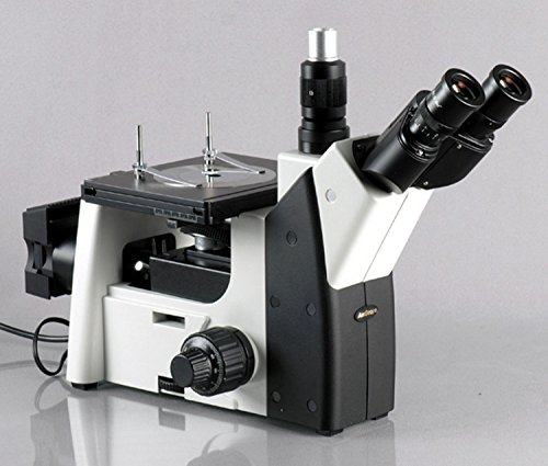 Amscope Me1200T 50X-500X Inverted Trinocular Metallurgical Microscope #TOP1