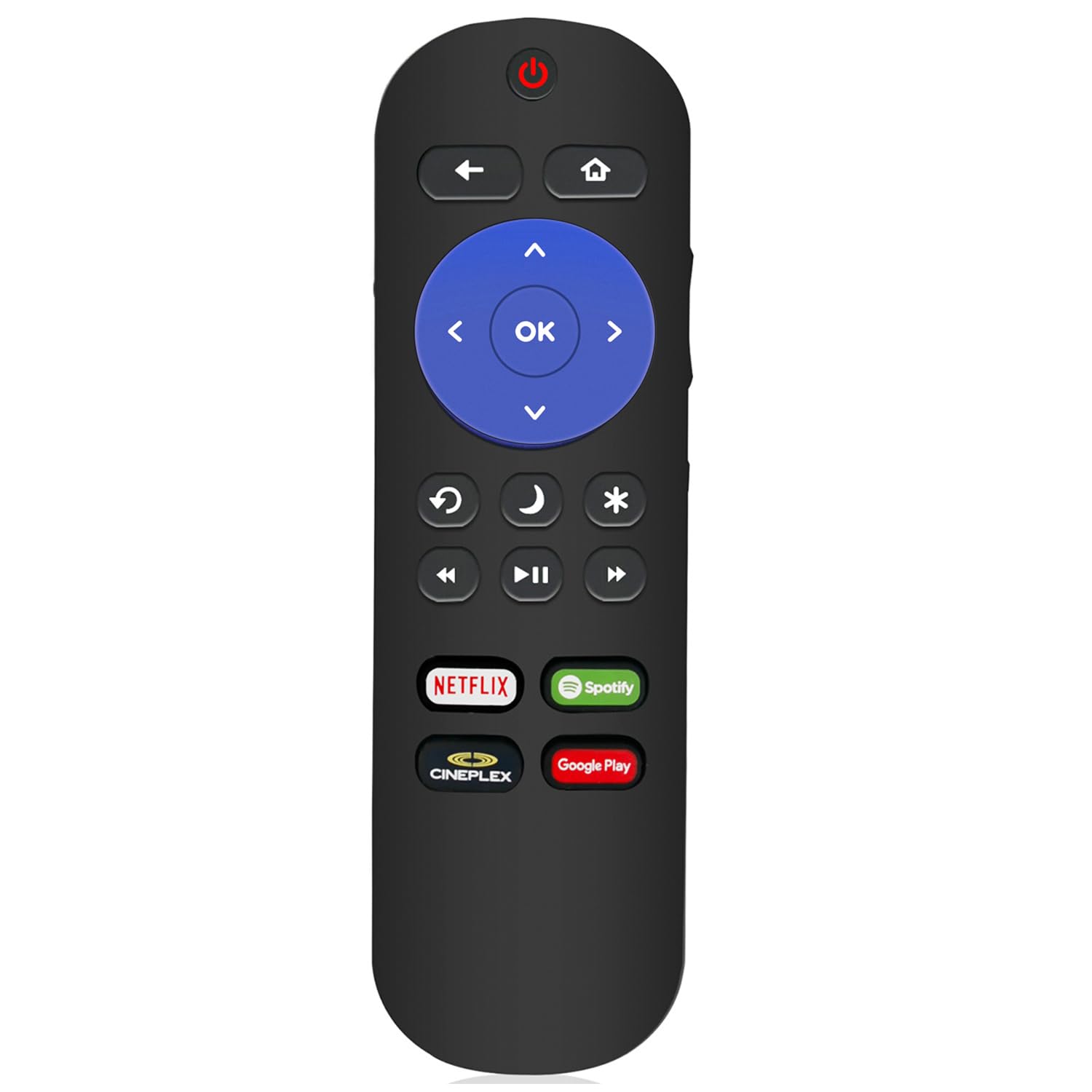 Replacement Remote For Sharp Roku TV Models - Easy Setup No Programming Needed