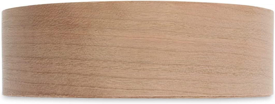 Borde termoadhesivo de madera de cerezo real de 30mm, rollo de 7,5m, cinta de chapa de madera prepegada para una fácil aplicación de bricolaje, cubrirá el borde de un panel de MDF estándar