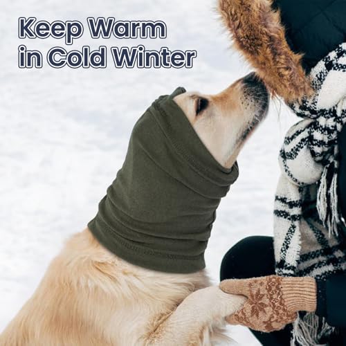 Image of Nanaki Dog Calming Hoodie-No Shake Hematomas Ear Wraps Cover, Adjustable Dog Snood Ear Muffs Protector for Noise Protection, Anxiety Relief, Fireworks, Grooming, Bathing, 4th of July