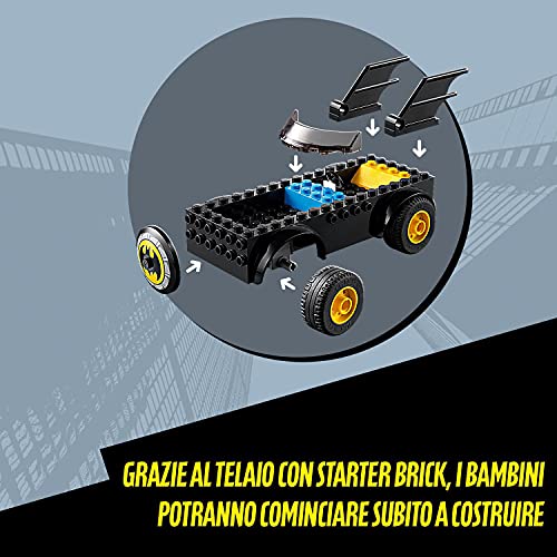 LEGO-DC-Batman-vs-Joker-Inseguimento-con-la-Batmobile-Set-Macchina-dei-Supereroi-per-Bambini-dai-4-anni-in-su-76180