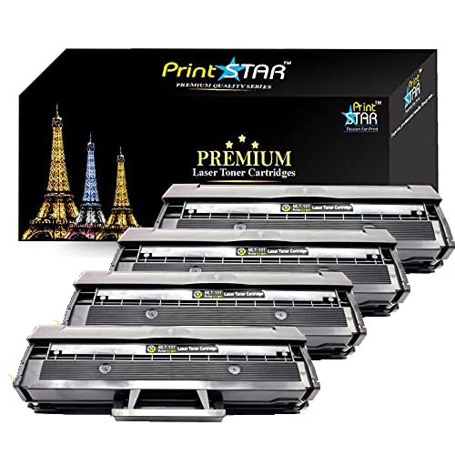 Image of Print Star Toner Cartridge Compatible for Samsung 3401 / SCX-3401 Printer (Pack of 4)