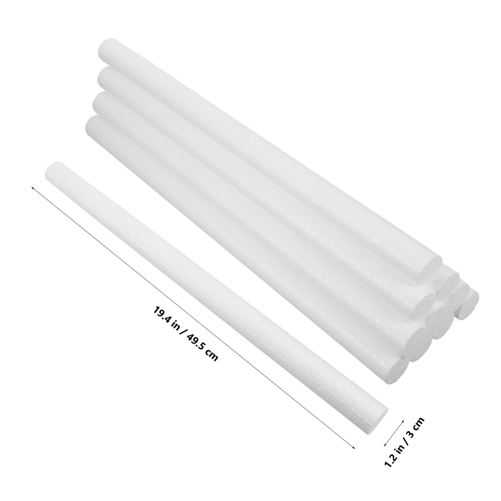 AUTSUPPL 30mm High-Density Foam Strips 10pcs Couch Gap Filler Sealing Strip for Furniture Soundproofing Universal Sofa Couch Accessory