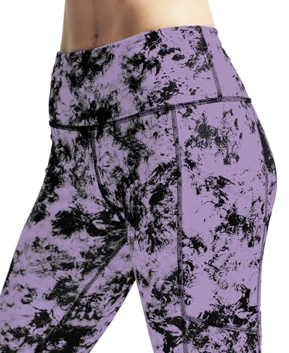 Image of Mehrang Women's Printed Gym wear /Active Wear Tights Strechable Leggings with Breathable Mesh and Side Pockets