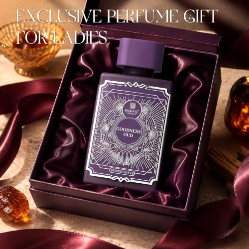 Image of A CENTER RIS Gs Oud Purple Fragrance For Men Eau de Parfum 3.4 Fl Oz | Woody Aromatic Floral Oud | Saffron Candied Rose Cologne | Daily Use Spray Gift