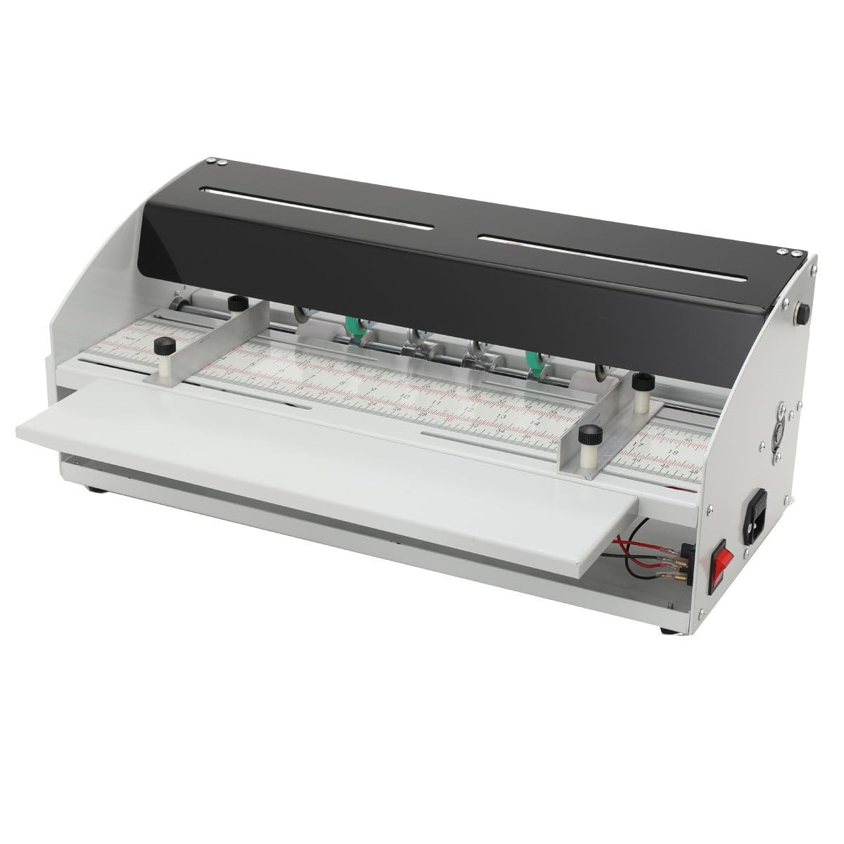 3 In 1 Rillmaschine 46CM, Elektrische Creasing Maschine Für Papier Profi Nutmaschine Einstellbare