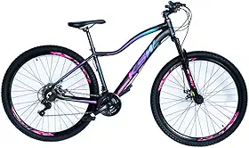 Bicicleta Bike Aro 29 MTB Alumínio KSX E KSW 21V Marchas Index Cabeamento Interno Feminina