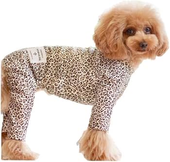 ヒョウ柄パーカー　イタグレ服　犬服　バンドメイド ヒョウ柄パーカー イタグレ服 犬服 バンドメイド