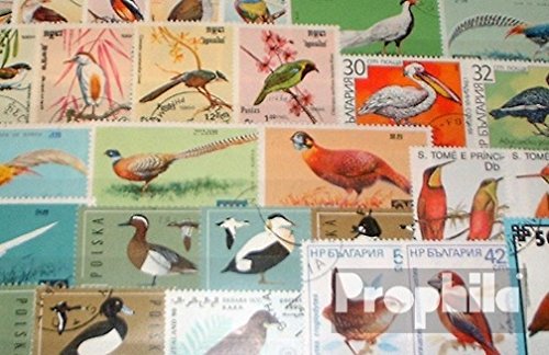 Prophila Collection Briefmarken-Kollektion – 10 Verschiedene Eulen-Blöcke, Für Sammler
