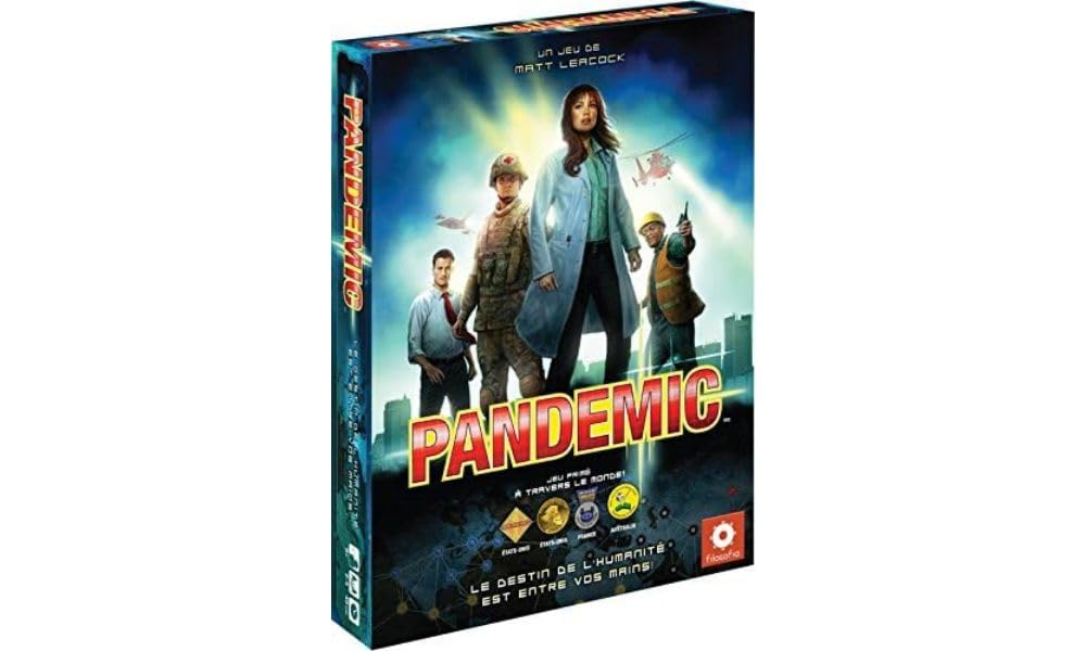 Asmodee - FIPA01 - Jeu de Strategie - Pandemic