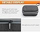 Fututech Aufbewahrungstasche für DJI Mic, Transporttasche, Schutzhülle für Mikrofon, Handtasche, Zubehör, Koffer, kratzfest, grau, Minimalistisch