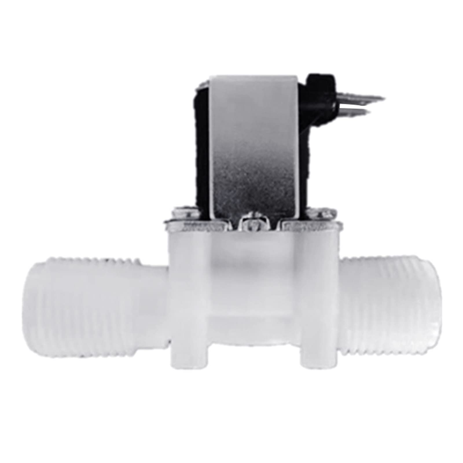 HDPHCRIUN 12V/24V/110V/220V Water Solenoid For VALVE Quick Connect 1/2 Quot; X Lengthen For Fitting For Purifier Dispe 1Pcs(110 Volt)