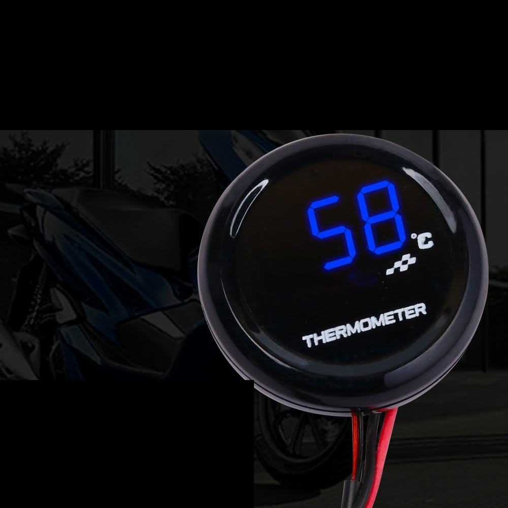 Termometro Digitale per Moto, misuratore di Temperatura dell'Acqua per XMAX250, Xmax 250 300 400, per NMAX 155, CB500X, PCX 125 150 Contachilometri