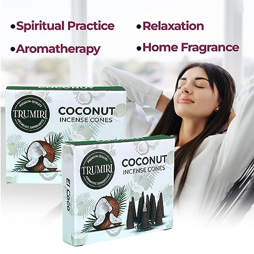 Trumiri TRU-ICTP-COCONUT Incense Cones thumb #2