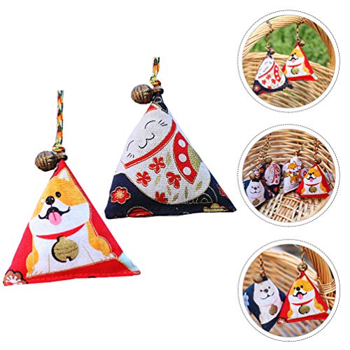 NUOBESTY 2 peças de gavetas de sachê lavanda, perfume, armários, aromas frescos, estilo japonês, amu