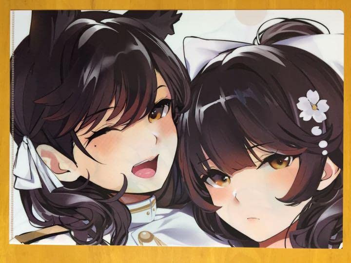 Amazon.co.jp: アズールレーン A4クリアファイル 愛宕 高雄 丸新 C97