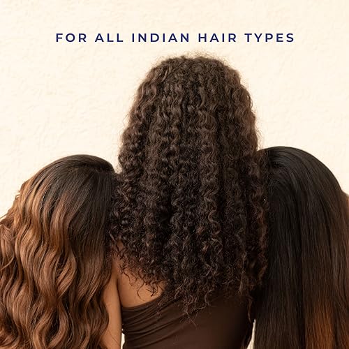 Image of Naturali Anti-Frizz Hair Mask with Argan Oil, Quinoa & Hyaluronic Acid | 100 hours of frizz control | Coats each strand with intense nourishment | Sulphate & Paraben Free Everyday Shampoo For Women & Men | 250 g