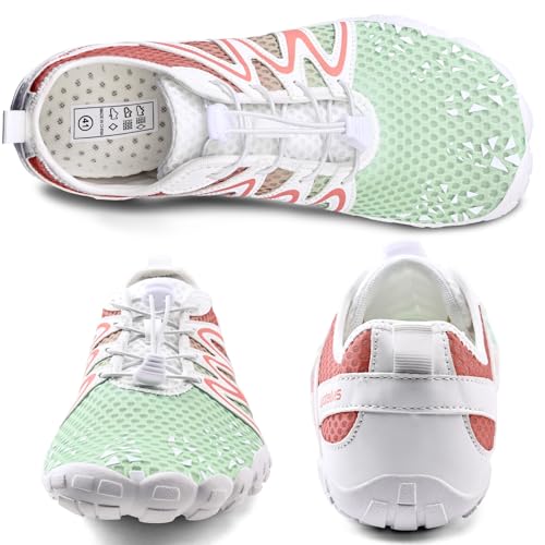Image of Water Shoes for Men Barefoot Quick-Dry Aqua Sock Outdoor Athletic Sport Shoes for Kayaking, Boating, Hiking, Surfing, Walking
