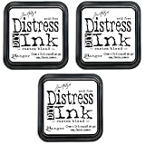 Tim Holtz DIY Distress It Yourself Felt Ink Pads, Set of 3