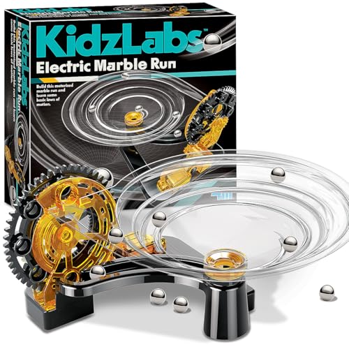Kit scientifique motorisé Electric Marble Run 4M KidzLabs pour enfants