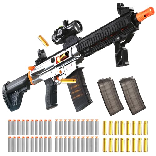 Qudify Soft Bullet Gun with Shell Ejection – Electric Automatic