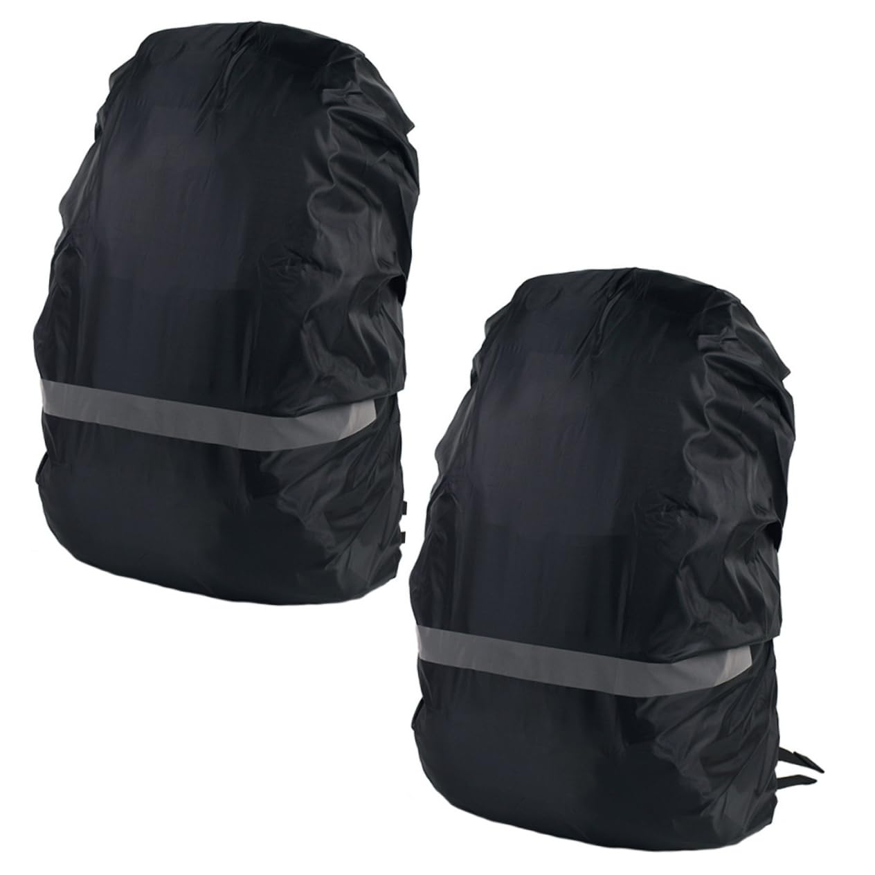 BESPORTBLE Set of 2 Rainproof Backpack Covers for Outdoor Night Hiking Scratch Resistant