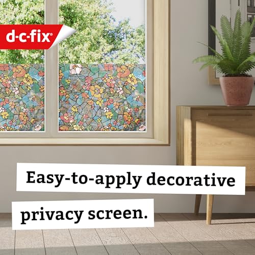 Miniatura 2 de D-C-Fix Vinilo Adhesivo Para Cristales Ventanas Jardín Veneciano Autoadhesivo Opaco Translúcido Privacidad Decorativo Para Mampara De Ducha Baño Lámina Pegatina 45 Cm X 2 M