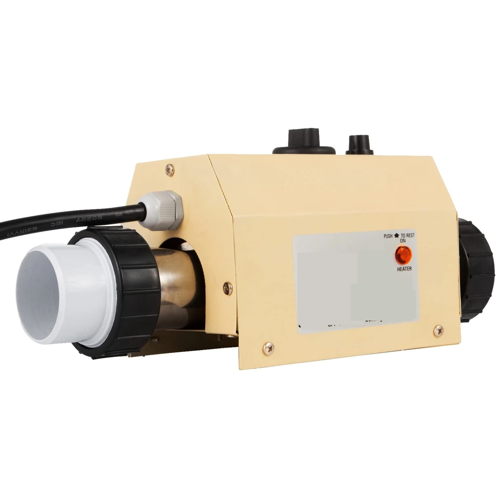 Calentador de Piscina 2kw SPA Bomba de Calentador de Agua eléctrica 48 mm 50 mm Equipo de Piscina Termostato de Calentador de Agua