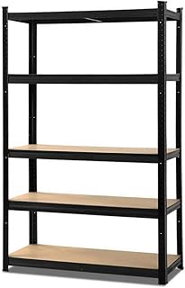 Giantz Garage Shelving, 1.8M x 0.9M Heavy Duty Warehouse Racks Storage Shelves Metal Shelving Unit, 5-Tier Adjustable Gara...