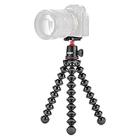 JOBY Kit GorillaPod 3K, Treppiede Leggero Flessibile con Testa a Sfera per Fotocamere