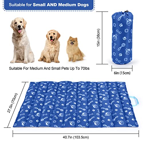 Ownpets Outdoor Dog Bed Waterproof Travel Dog Mat, Reversible and Portable Large Size Camping Dog Bed,Machine Washable,40"x27" - Thumbnail 5