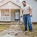 Washer Pro Power Pressure Accessories: Surface Cleaner Attachments for Water Pressure Washers - 16 Inch Broom Attachment with 4 Nozzles and Lance for Washing Driveway, Concrete Sidewalk, Deck, Patio